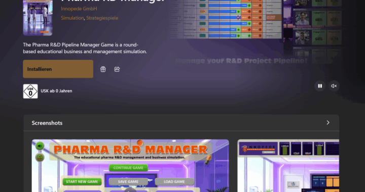 Pharma RD Manager on Microsoft Store